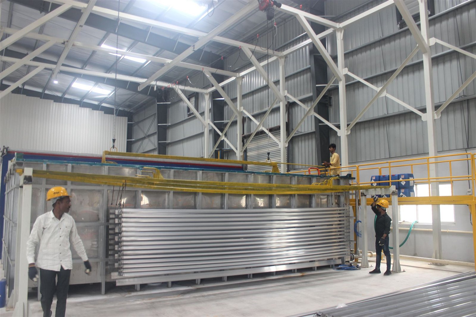 ARC Crafts and Coatings powder coating facility overview, Medchal Hyderabad